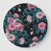 Grande Horloge Ronde Caché en rose 2 (Recto)