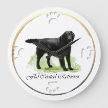Cadeaux d'Art Retriever à revêtement plat