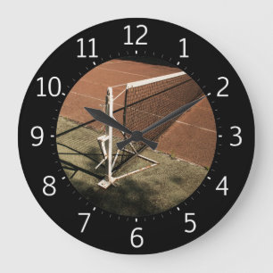 Grande Horloge Ronde Cadeaux de cool de sport du temps   de tennis