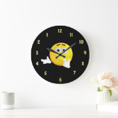 Grande Horloge Ronde Cadran inversé (Maison)