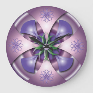 Grande Horloge Ronde cadran mural de conception 3D
