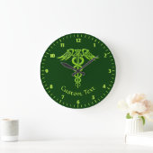 Grande Horloge Ronde Caduceus (Maison)