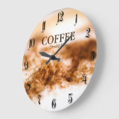 Grande Horloge Ronde Café (Angle)