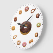 Grande Horloge Ronde Cakes and Donuts Themed (Angle)