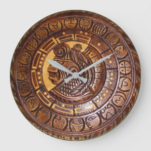 Grande Horloge Ronde Calendrier amérindien