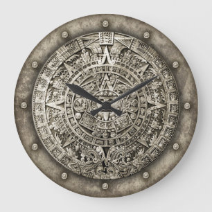 Grande Horloge Ronde Calendrier aztèque