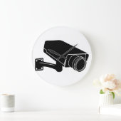 Grande Horloge Ronde Caméra de sécurité (Maison)