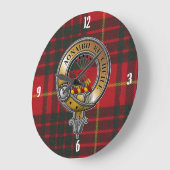 Grande Horloge Ronde Cameron Tartan (Angle)