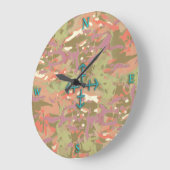 Grande Horloge Ronde Camo Camo, look moi ! (Angle)