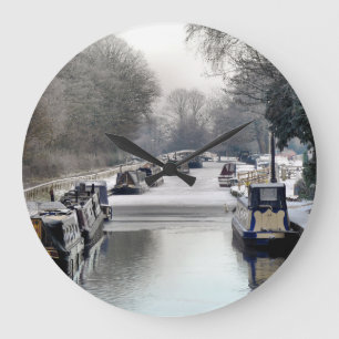 GRANDE HORLOGE RONDE CANAUX