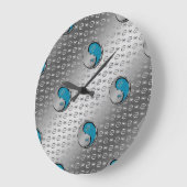 Grande Horloge Ronde Cancer du crabe (Angle)