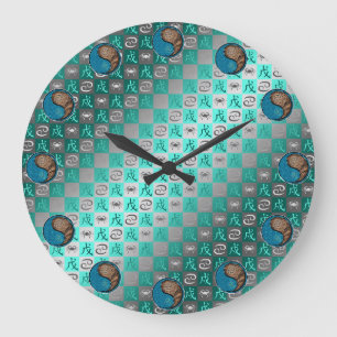 Grande Horloge Ronde Cancer & Earth Dog