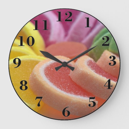 Grande Horloge Ronde Candy (Recto)
