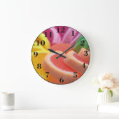 Grande Horloge Ronde Candy (Maison)