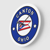 Grande Horloge Ronde Canton Ohio (Angle)
