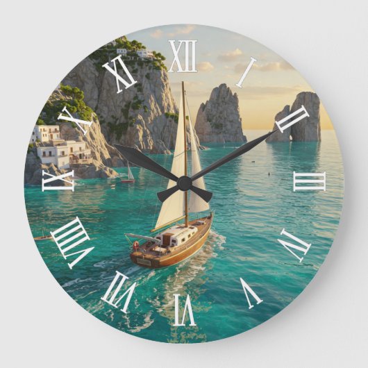 Grande Horloge Ronde Capri Italy Travel (Recto)