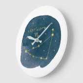 Grande Horloge Ronde Capricorne (Angle)