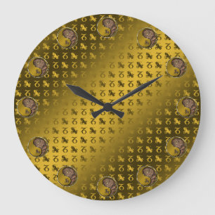 Grande Horloge Ronde Capricorne