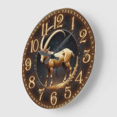 GRANDE HORLOGE RONDE CAPRICORNIO RELOJ (Angle)