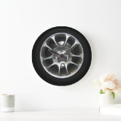 Grande Horloge Ronde Car Wheel hubcap clock (Maison)