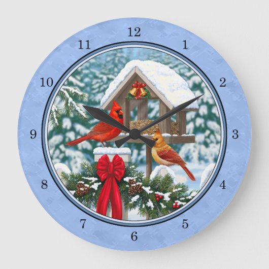 Grande Horloge Ronde Cardinal Feast Blue (Recto)