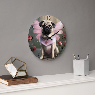 Grande Horloge Ronde Carlin Fairy Princesse,