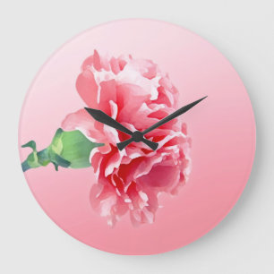 Grande Horloge Ronde Carnation rose
