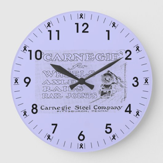 Grande Horloge Ronde Carnegie Steel for Wheels,Rails and Rail Joints (Recto)