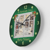 Grande Horloge Ronde Carol de Noël ~ Charles Dickens ~ (Angle)