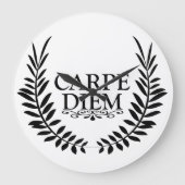 Grande Horloge Ronde Carpe diem (Recto)