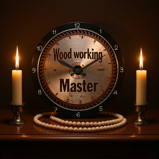 Grande Horloge Ronde Carpenter's Saw Blade