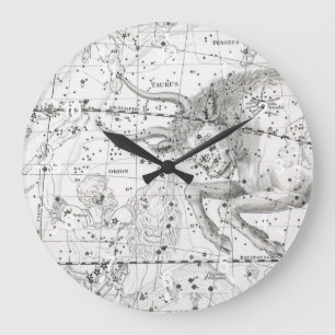 Grande Horloge Ronde Carte du plat XIV de constellations
