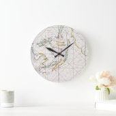 GRANDE HORLOGE RONDE CARTE : INDIES DE L'EST, 1670 (Maison)