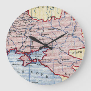 Grande Horloge Ronde CARTE : L'UKRAINE, c1906