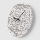 GRANDE HORLOGE RONDE CARTE : PANNONIE (Angle)