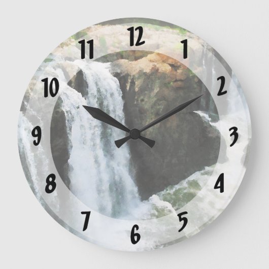 Grande Horloge Ronde Cascade Paterson NJ (Recto)