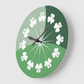 Grande Horloge Ronde Cascade shamrock (Angle)