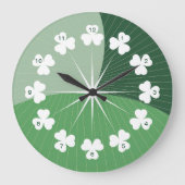 Grande Horloge Ronde Cascade shamrock (Recto)