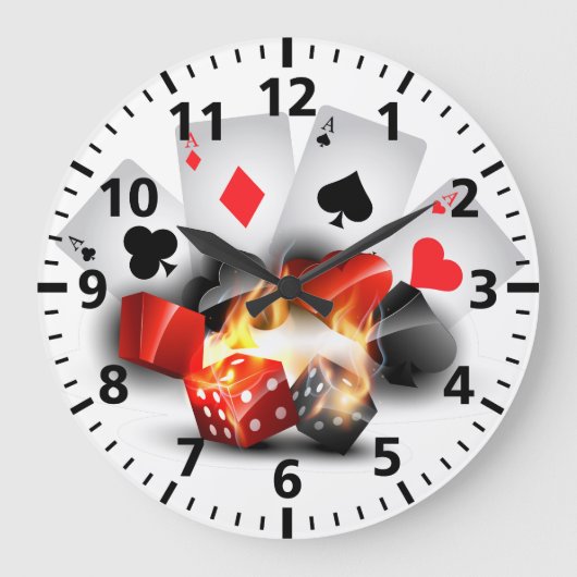 Grande Horloge Ronde Casino de White (Recto)