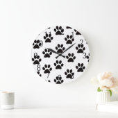 Grande Horloge Ronde Cat Paw Prince Clock (Maison)