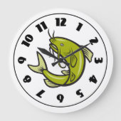 Grande Horloge Ronde Catfish clock (Recto)