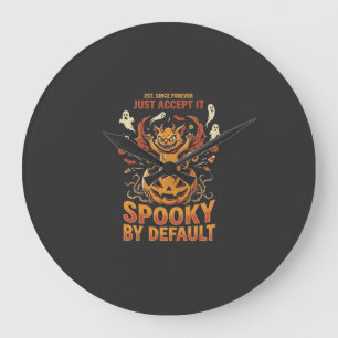 Grande Horloge Ronde Cauchemar de Costumes d'Halloween