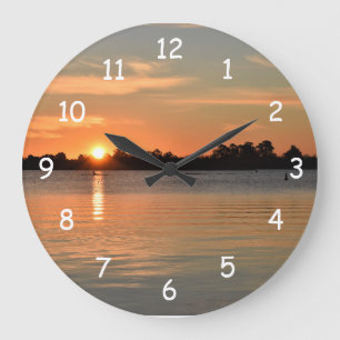 Grande Horloge Ronde Caught in the Sunset Clock