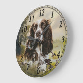 Grande Horloge Ronde Cavalier espagnol (Angle)