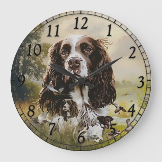 Grande Horloge Ronde Cavalier espagnol (Recto)