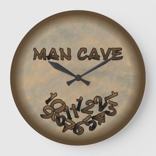 Grande Horloge Ronde Caverne d'homme (Recto)
