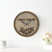 Grande Horloge Ronde Caverne d'homme (Maison)