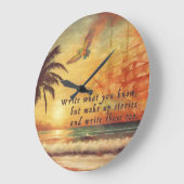 Grande Horloge Ronde Ce que vous savez - (Angle)