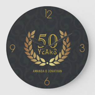Grande Horloge Ronde Célébration du 50e anniversaire de mariage