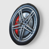 Grande Horloge Ronde Centre de pneus (Angle)